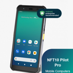 Newland NFT10 Pilot Pro, 2D, 14.5cm (5.7''), GPS, USB-C, BT, Wi-Fi, 4G, NFC, Android, kit, GMS, black